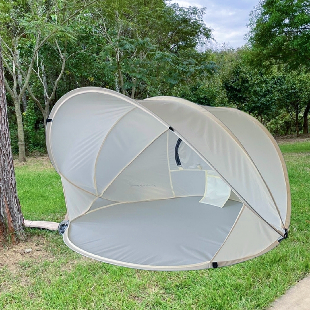 Outdoor Tent Playhouse - Automatic Portable Folding Beach Tent for