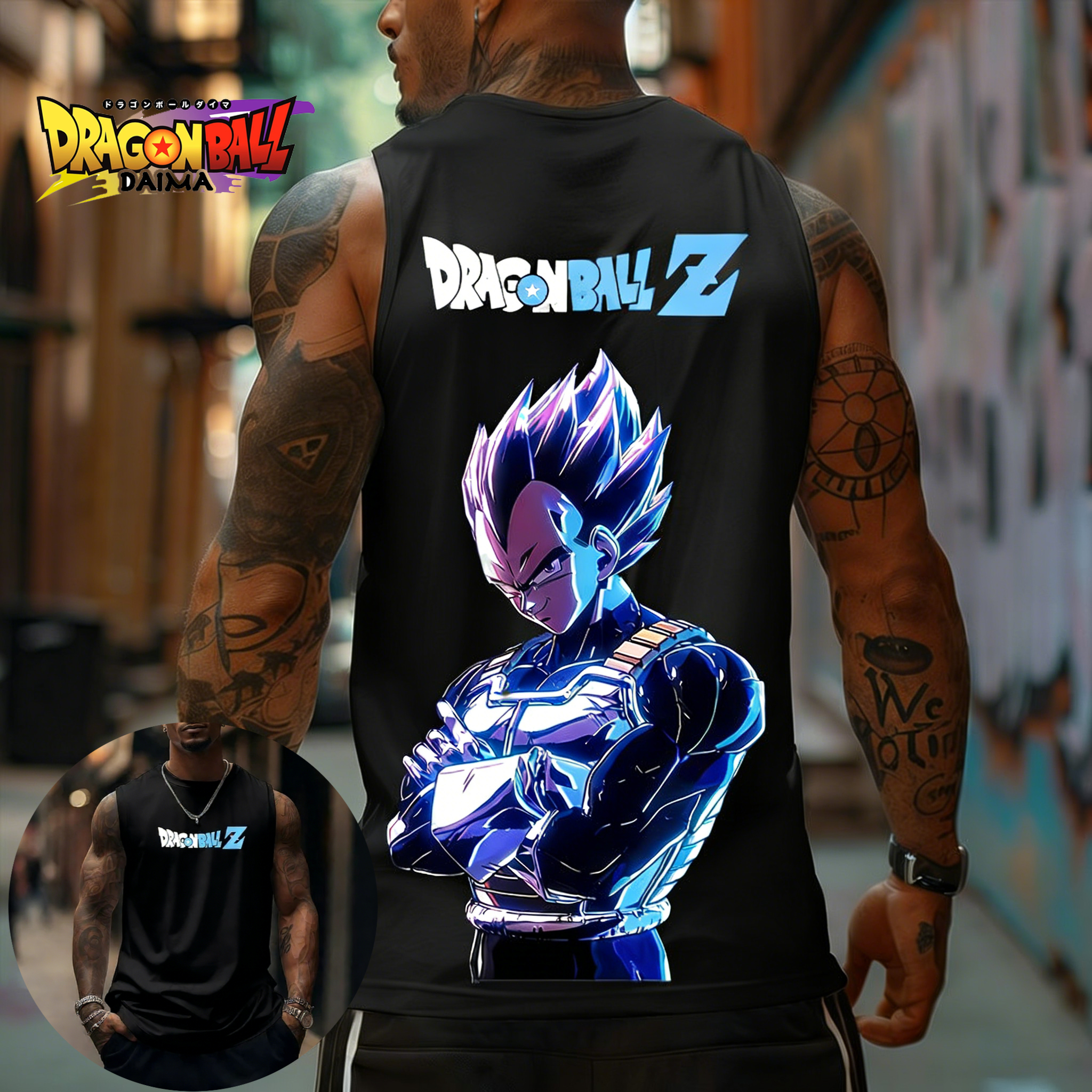 Tee Ball Set - Dragon Ball Z Super Blue Vegeta