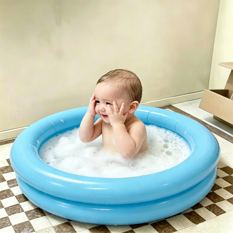 Kids Outdoor Lounge Set - Inflatable Baby Swimming Pool Summer Kids