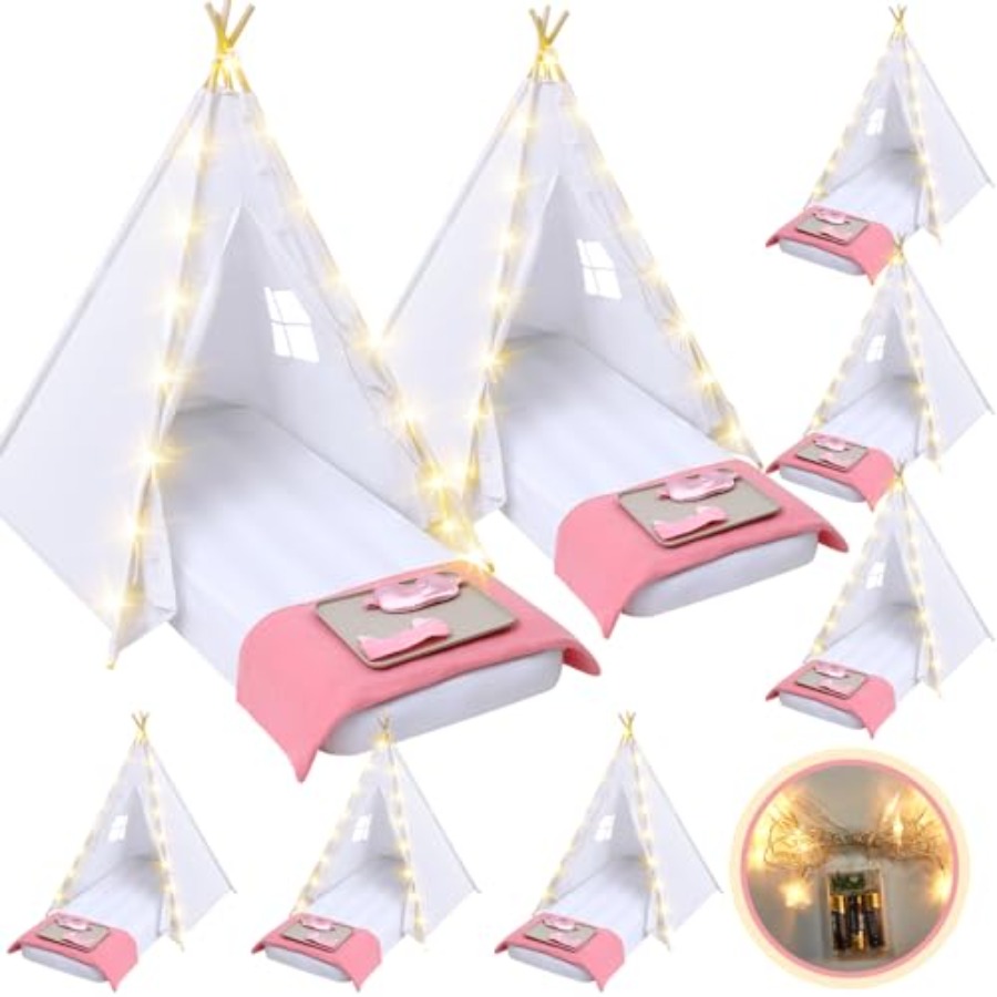 Kids Outdoor Teepee - Slumber party teepee tent for kids: