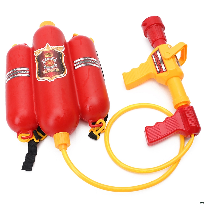 Kids Outdoor Backpack - Fire Backpack Water Gun Large Capacity
