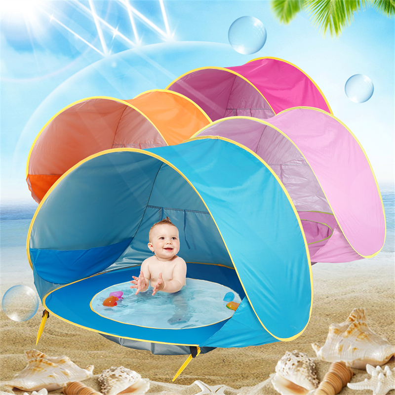 Baby Beach Tent Portable Shade - Outdoor Tent Playhouse recension och pris