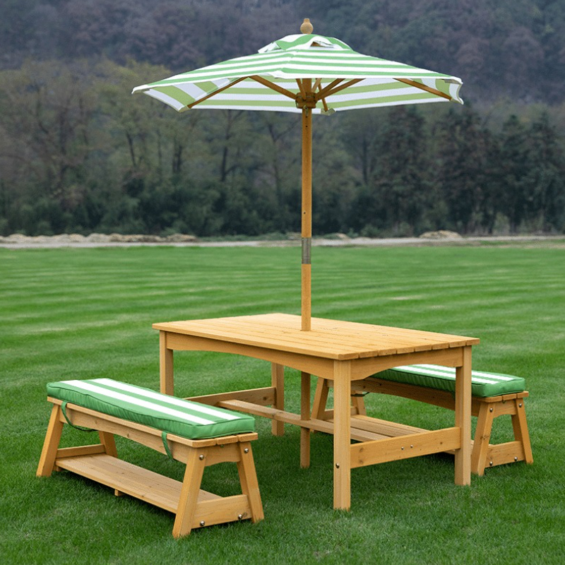 Manufactory Kids Outdoor Loung - Kids Outdoor Bench With Umbrella recension och pris
