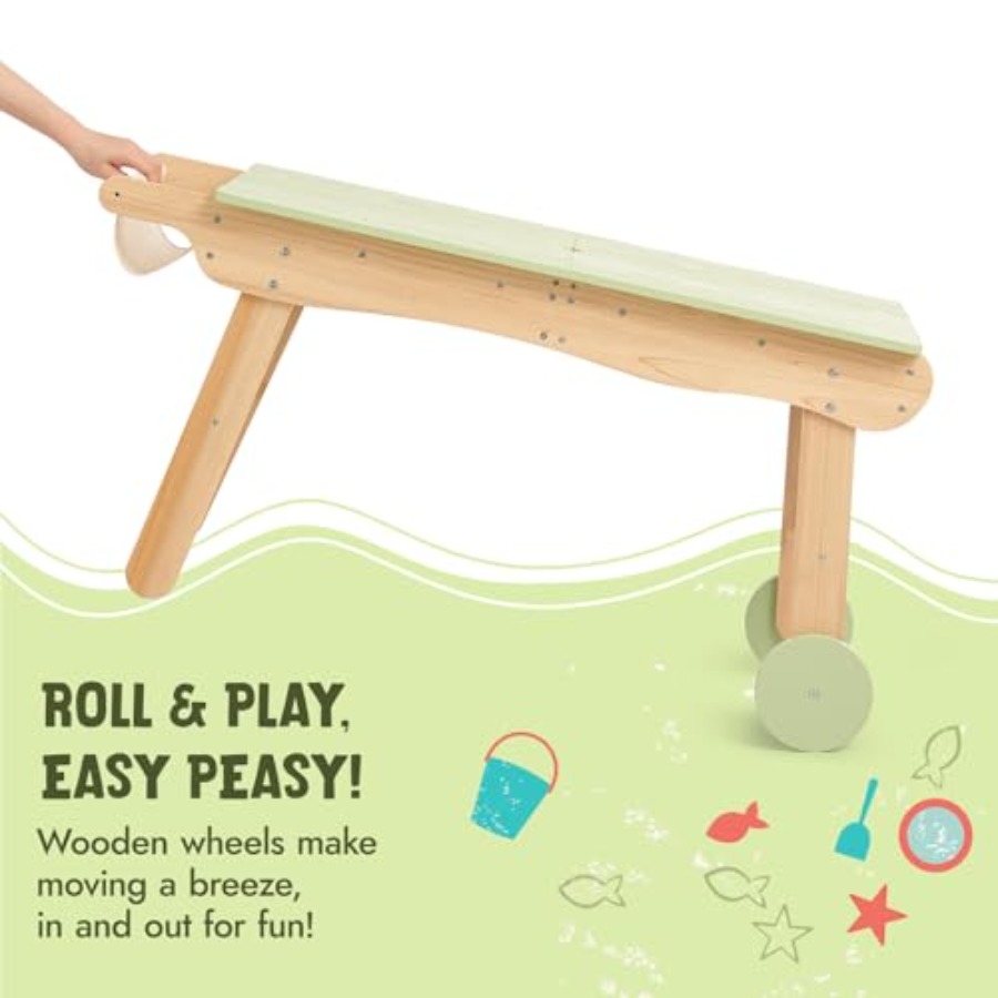 Indoor outdoor 3-in-1 kids pic - Kids Outdoor Table With Umbrella recension och pris