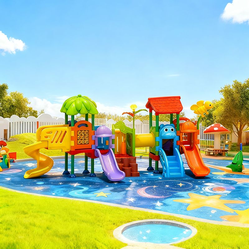 KID Playground Playhouse Sets  - Kids Outdoor Slide Set recension och pris