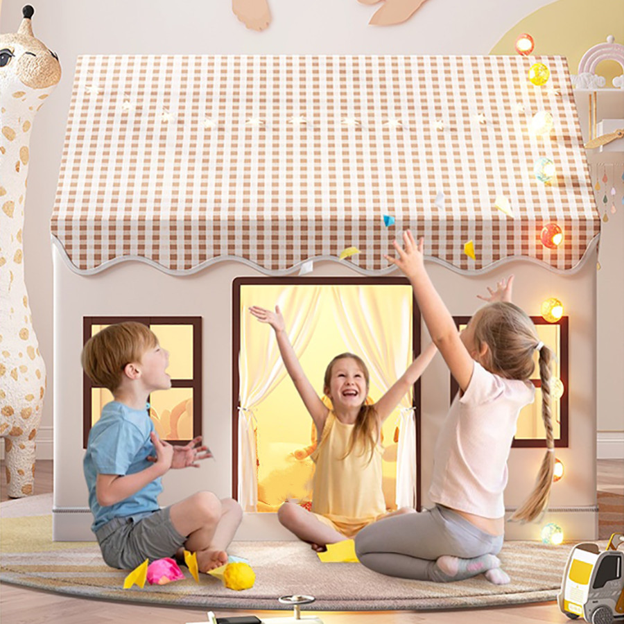 Kids Tent Playhouse Foldable C - Outdoor Tent Playhouse recension och pris