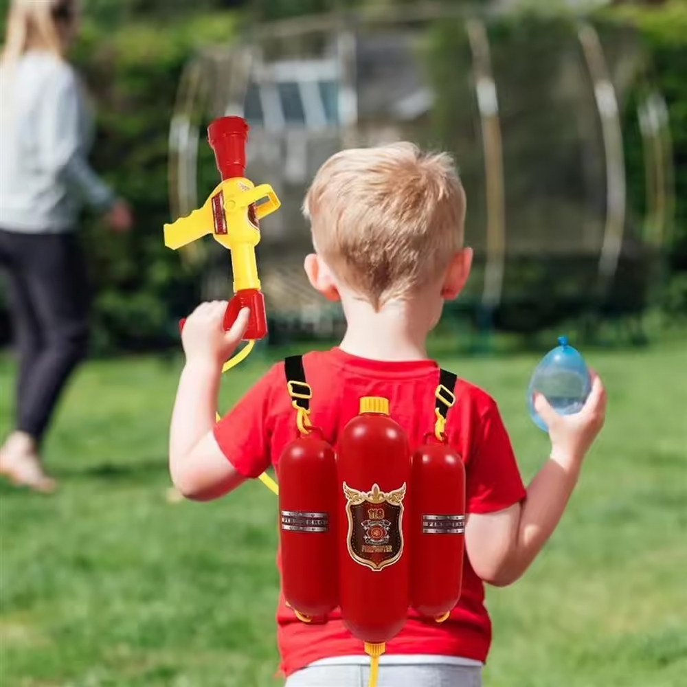Large Capacity Water Gun Firem - Kids Outdoor Backpack recension och pris