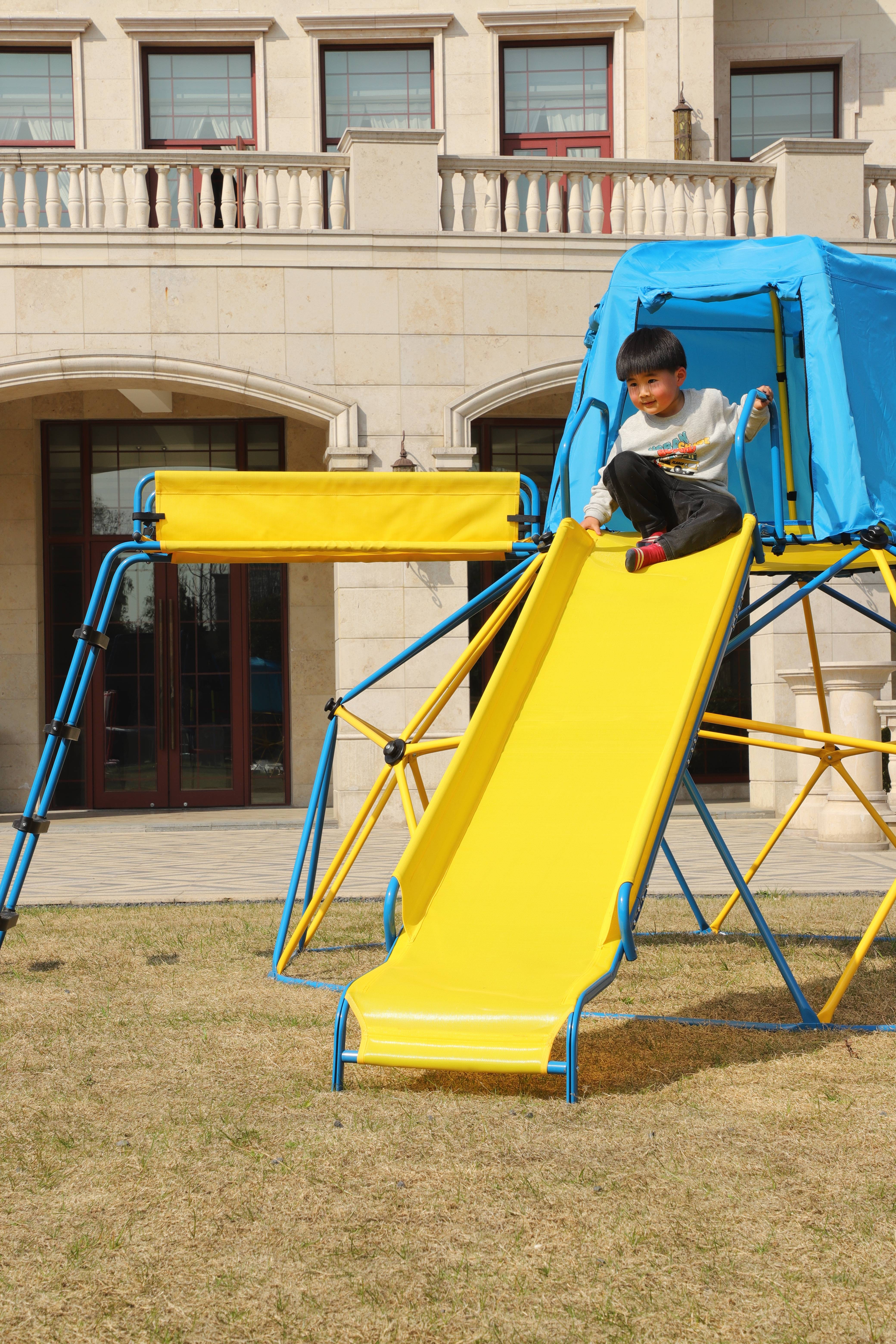 Upgrade Kids Dome Climber Outd - Kids Outdoor Ladder recension och pris