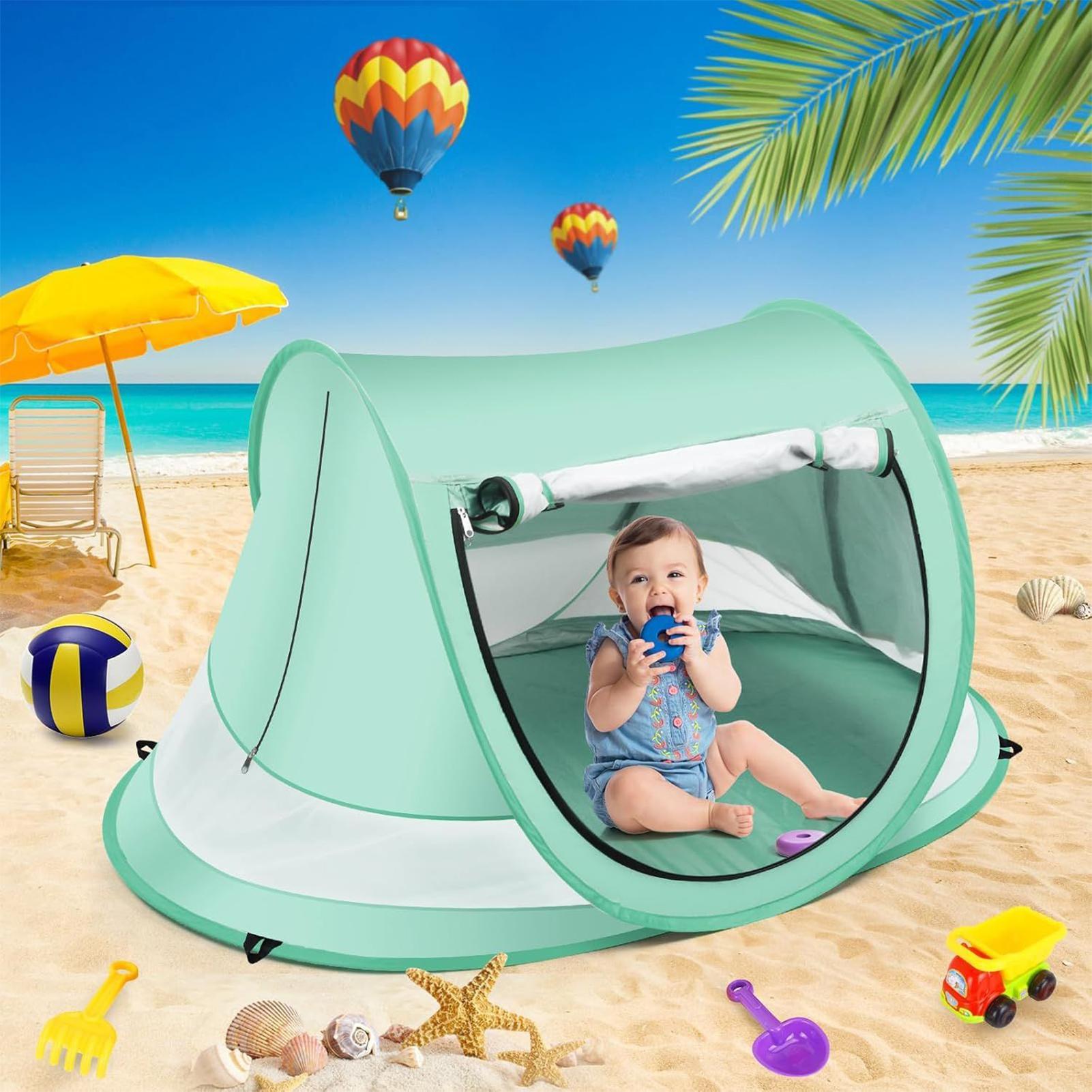 Baby Beach Tent Portable Shade - Outdoor Tent Playhouse recension och pris