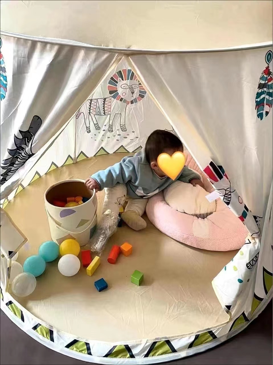 Children's Toys Foldable And E - Outdoor Tent Playhouse recension och pris