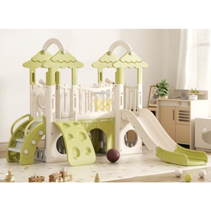 9 in 1 Toddler Slide, Kids Sli - Kids Outdoor Climber recension och pris