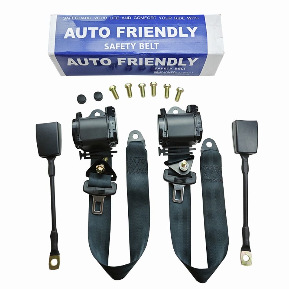 2 Pack 3 Point Pads Car Seat B - Swing Seat Belt recension och pris