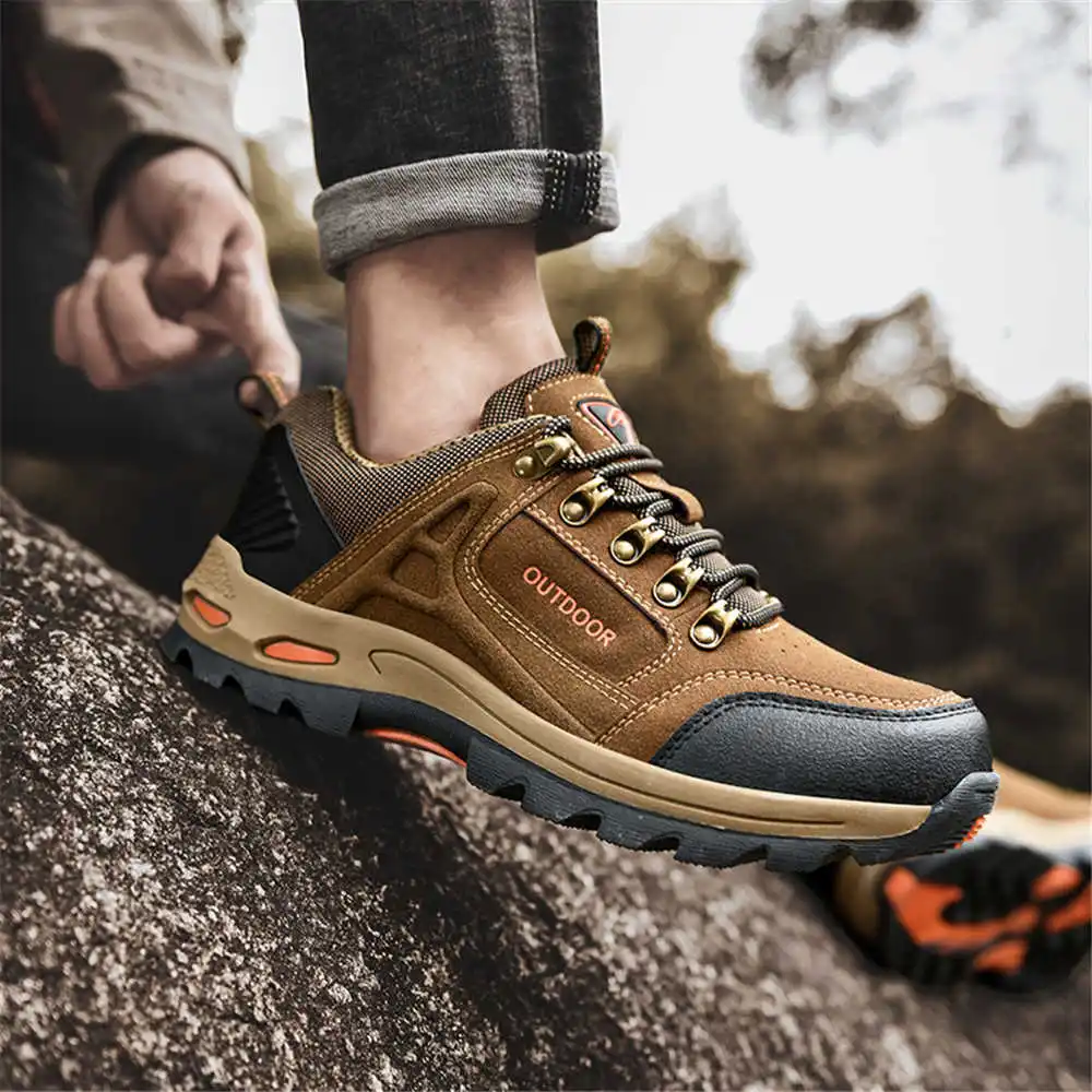 Non-slip Lace Up Hiking Tennis - Kids Outdoor Volleyball Shoes recension och pris