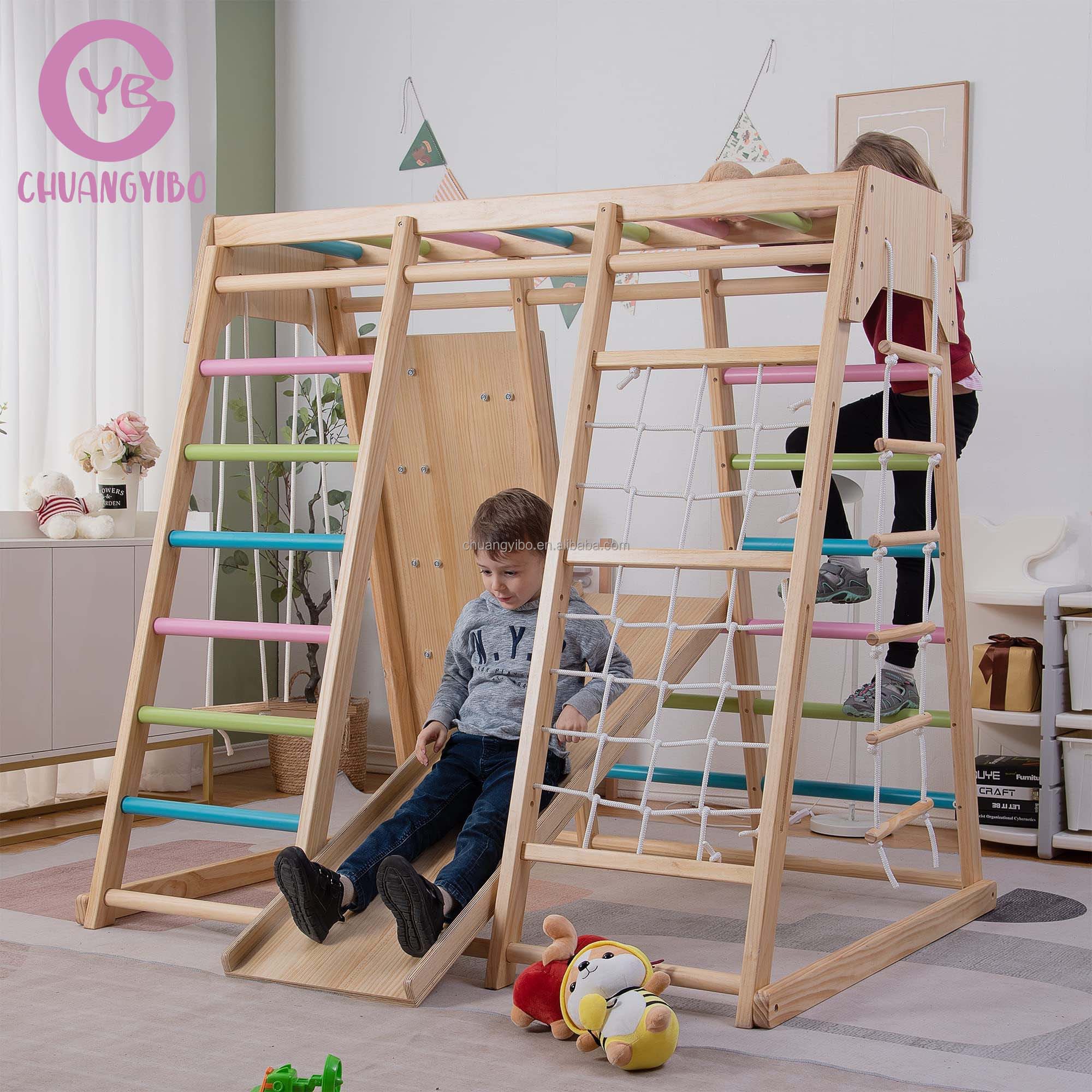 Climbing Walls Amusement Park  - Kids Outdoor Slide Set recension och pris
