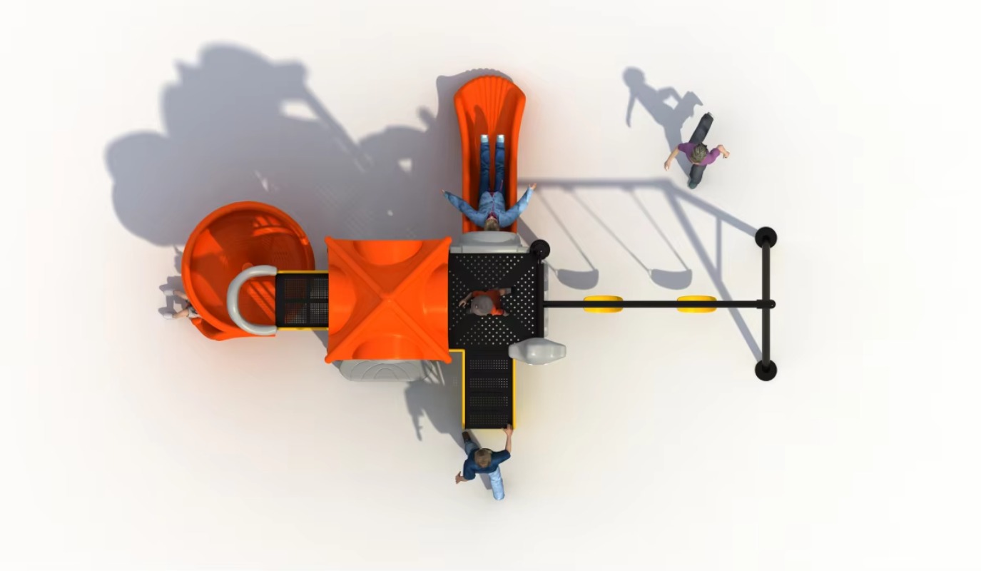 Outdoor Steel Plastic Swing Se - Kids Outdoor Slide Set recension och pris