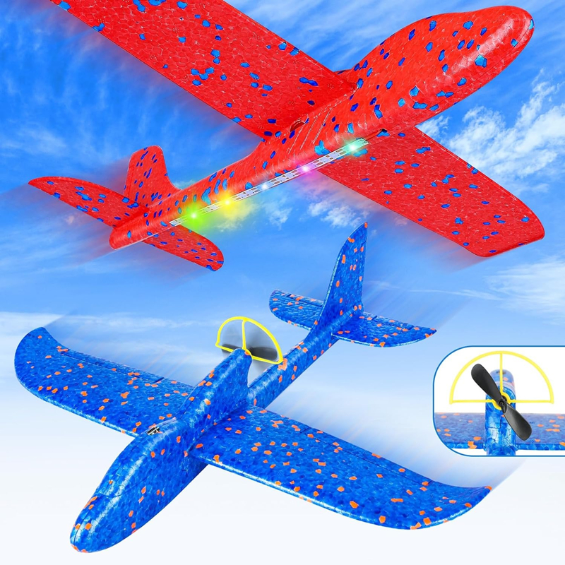 Electric Foam Plane Glider Han - Kids Outdoor Exercise Equipment recension och pris