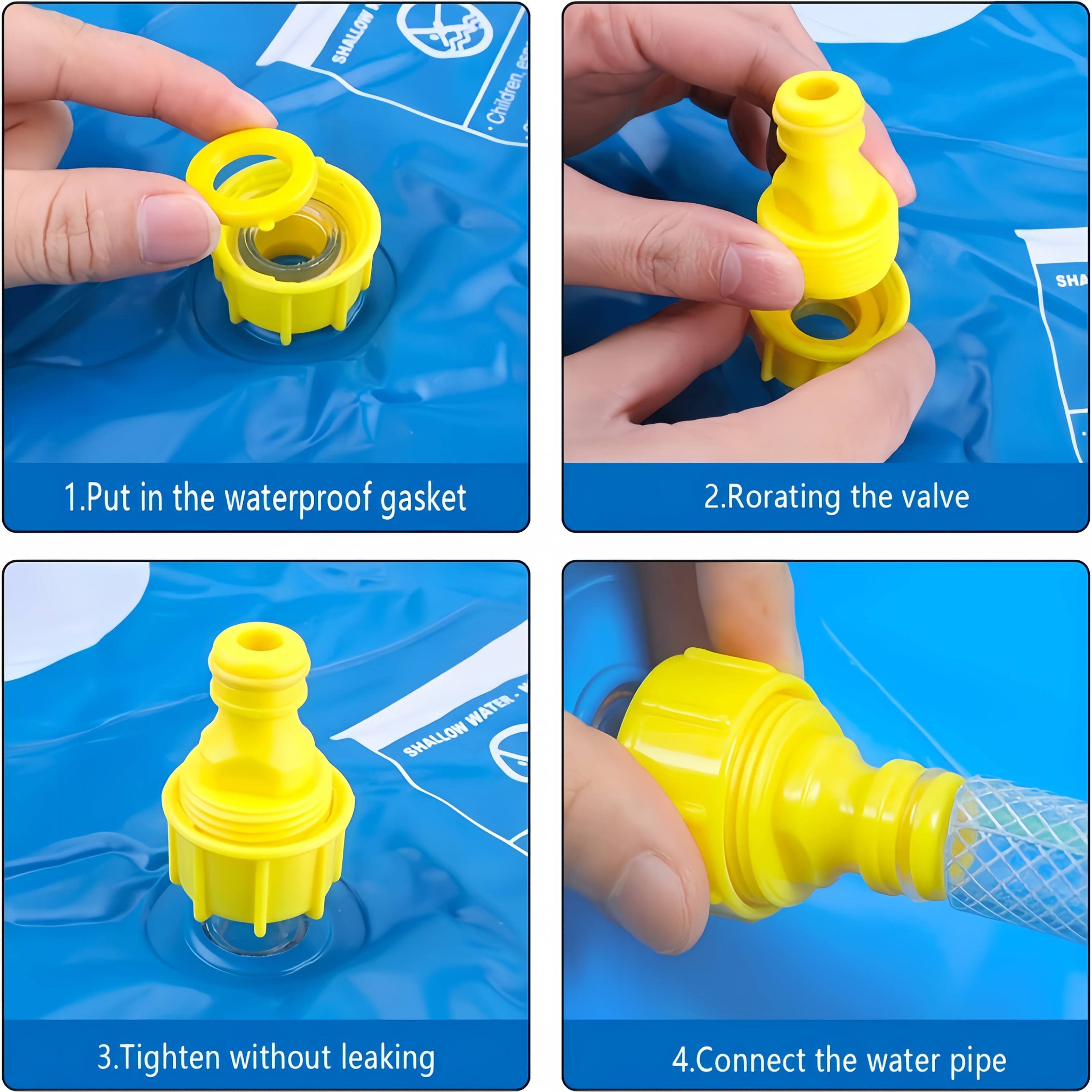 PVC Inflatable Splash Pad Spri - Kids Outdoor Exercise Equipment recension och pris