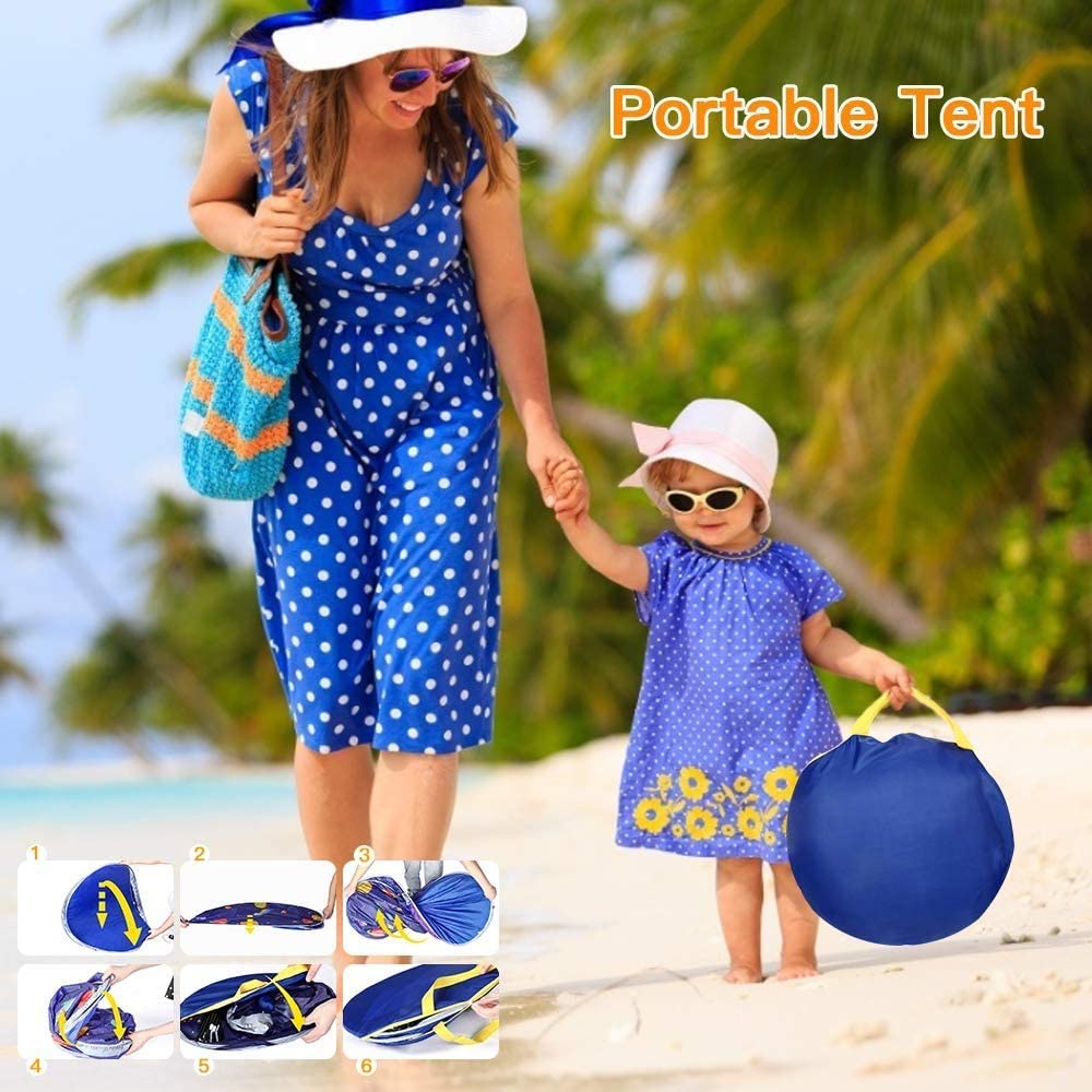 Rocket Ship Kids Tent Pop Up P - Kids Outdoor Teepee recension och pris