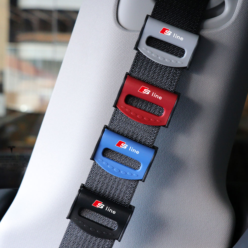 2/4pcs Car Emblem Plastic Adju - Swing Seat Belt recension och pris