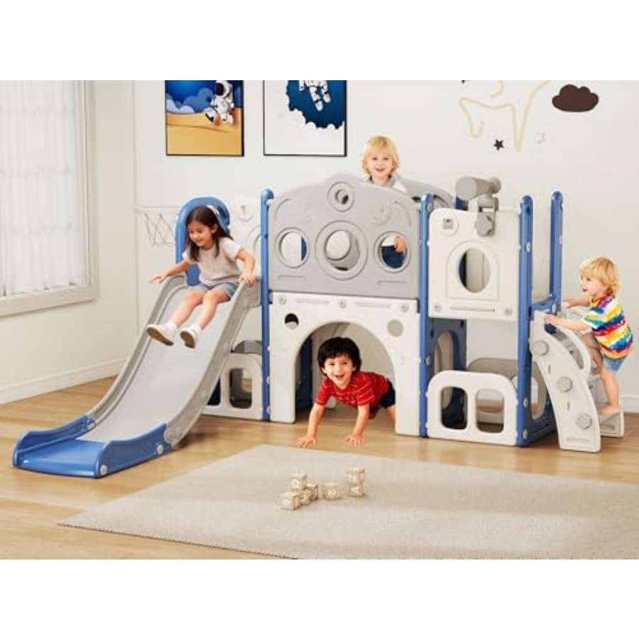 8 in 1 Toddler Slide, Outdoor  - Kids Outdoor Climber recension och pris