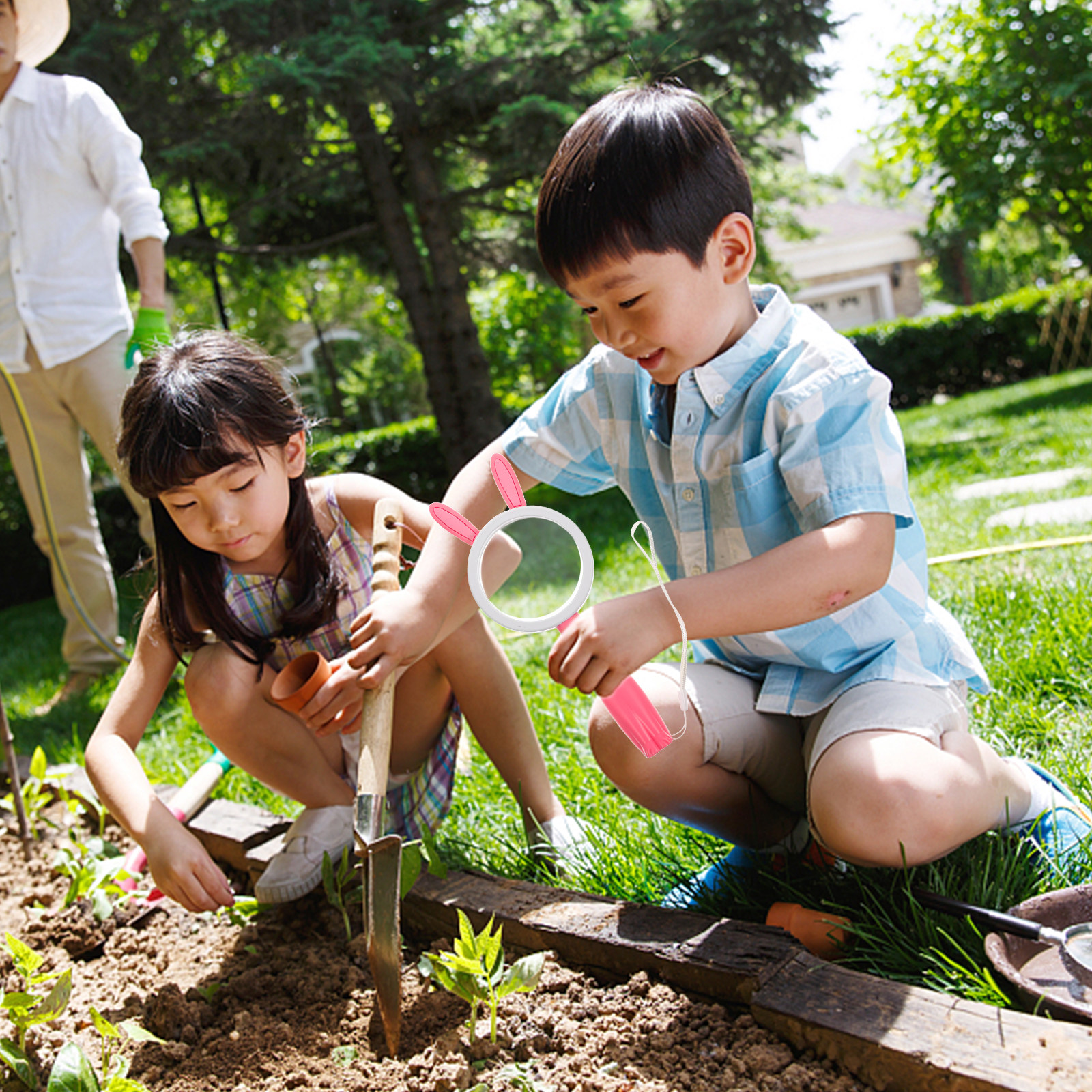 Portable Handheld Magnifying G - Kids Outdoor Nature Toys recension och pris