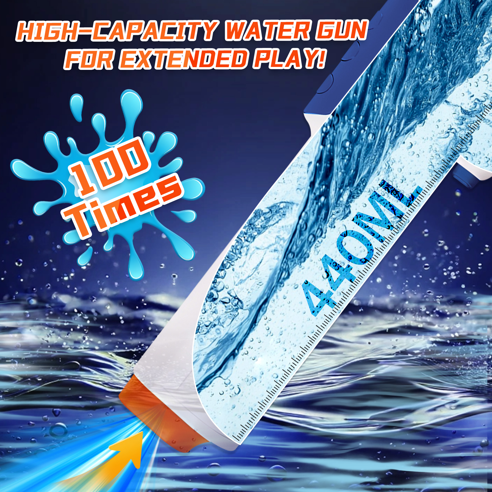 Electric Water Gun Most Powerf - Kids Outdoor Nature Toys recension och pris