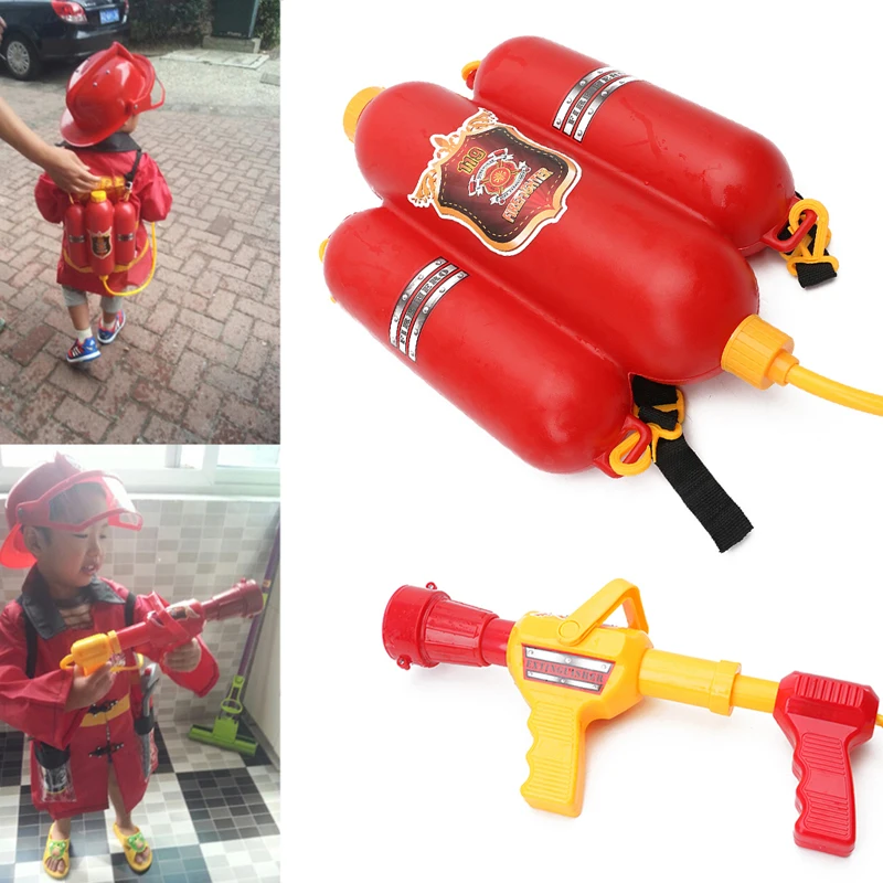 Large Capacity Water Gun Firem - Kids Outdoor Backpack recension och pris