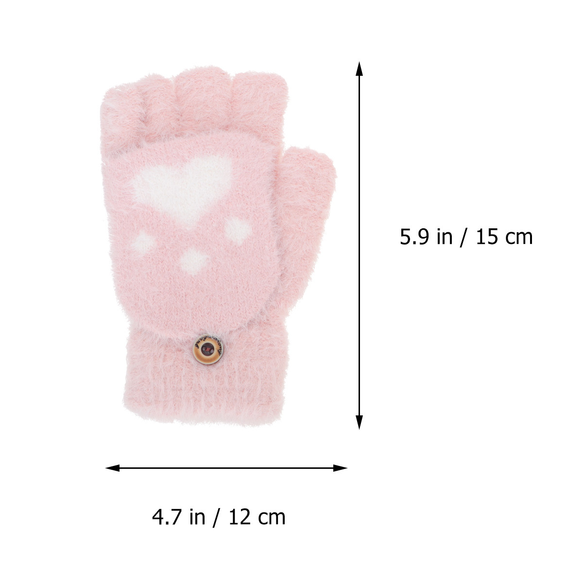 1Pair Kids Warm Lined Gloves S - Kids Outdoor Play Ideas recension och pris