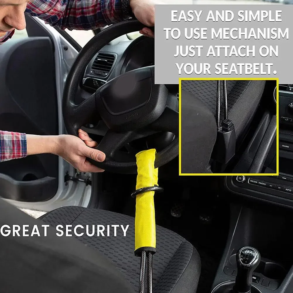 Steering & Seat Belt Lock Comb - Swing Seat Belt recension och pris