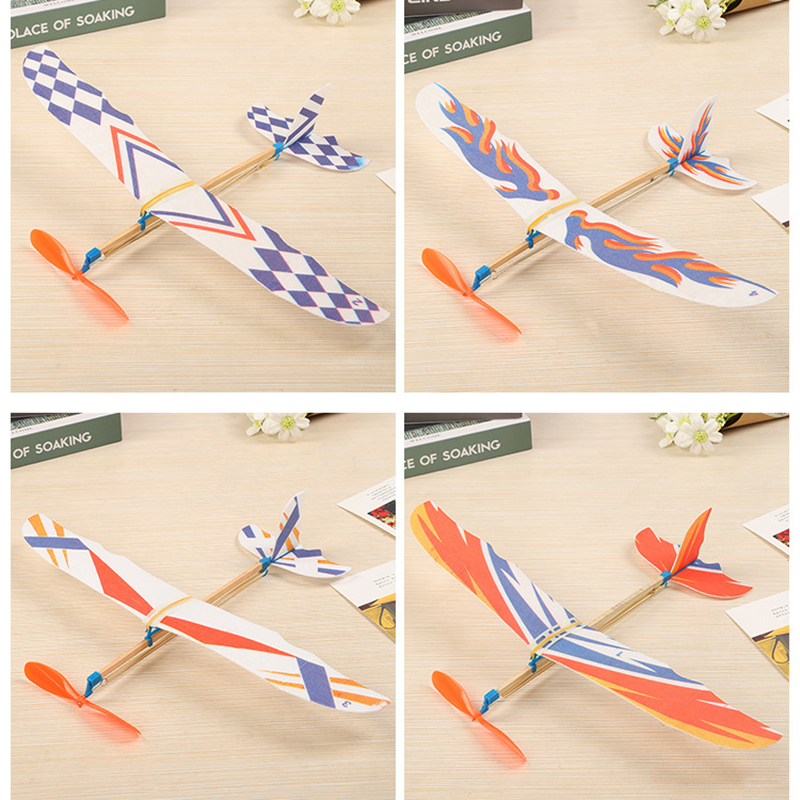 5/10Pcs Rubber Band Powered Ai - Kids Outdoor Exercise Equipment recension och pris