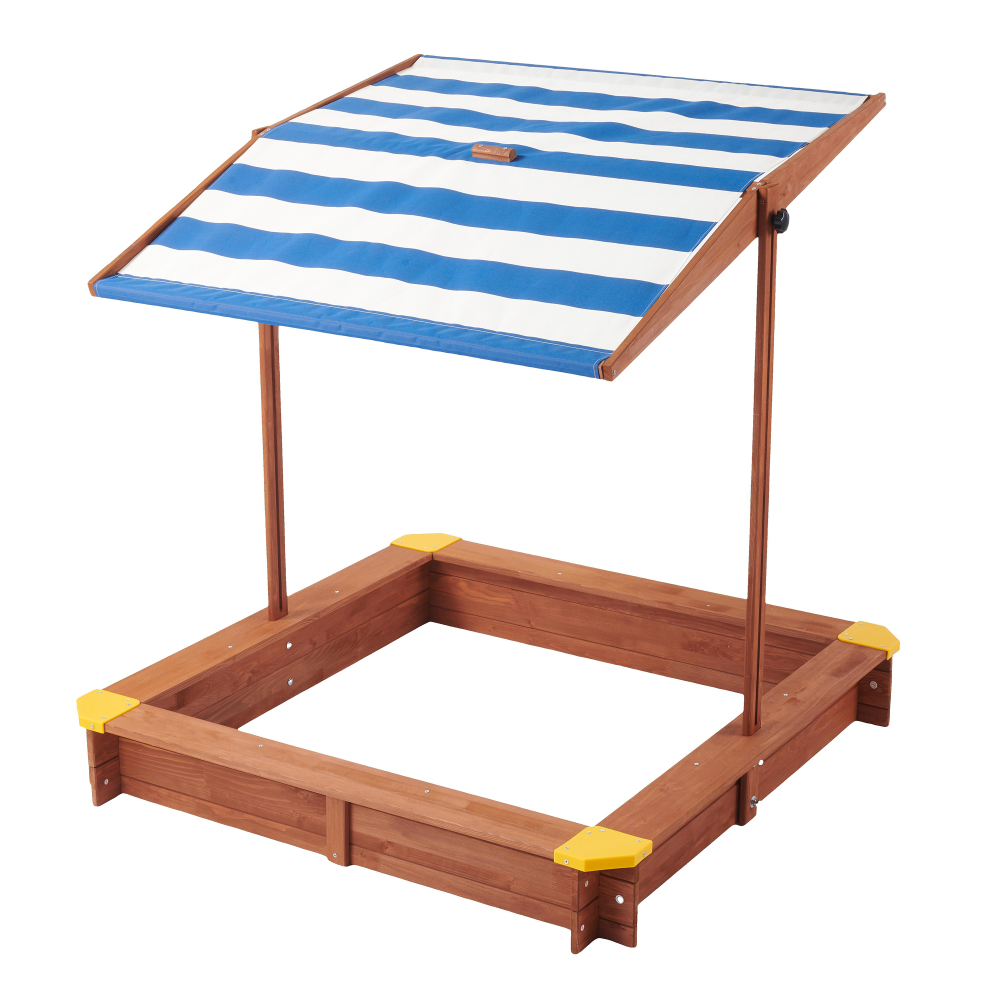 Wooden Kids Picnic Table, Sand - Kids Outdoor Table With Umbrella recension och pris