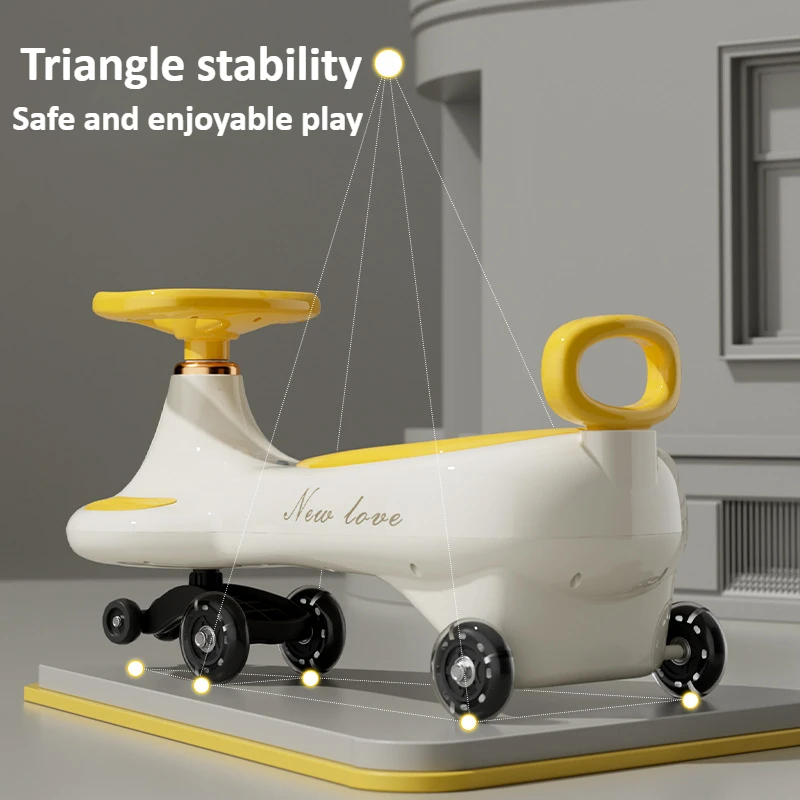 Cute Kids Swing Wiggle Car Ant - Kids Outdoor Exercise Equipment recension och pris
