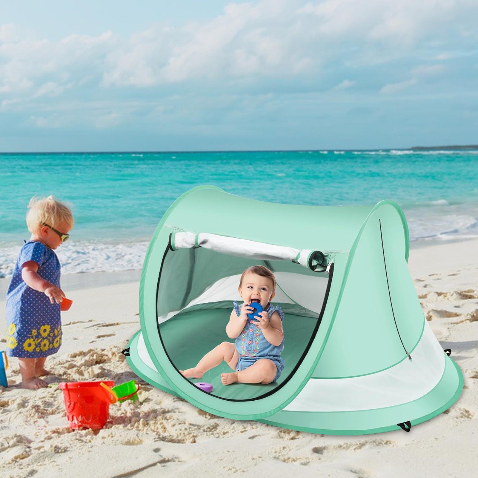 Kids Beach Tent UPF 50 Childre - Outdoor Tent Playhouse recension och pris