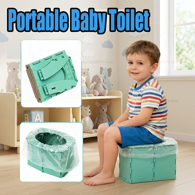 Foldable Portable Travel Potty - Kids Outdoor Urinal recension och pris