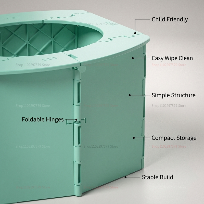 Foldable Portable Travel Potty - Kids Outdoor Urinal recension och pris