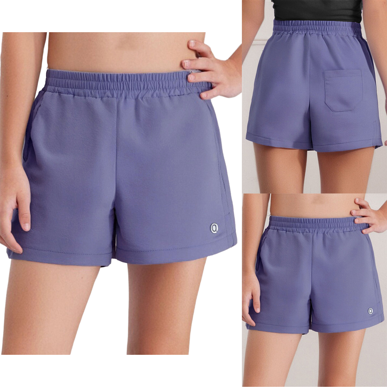 Kids Girls Stretchy Sports Sho - Kids Outdoor Yoga recension och pris