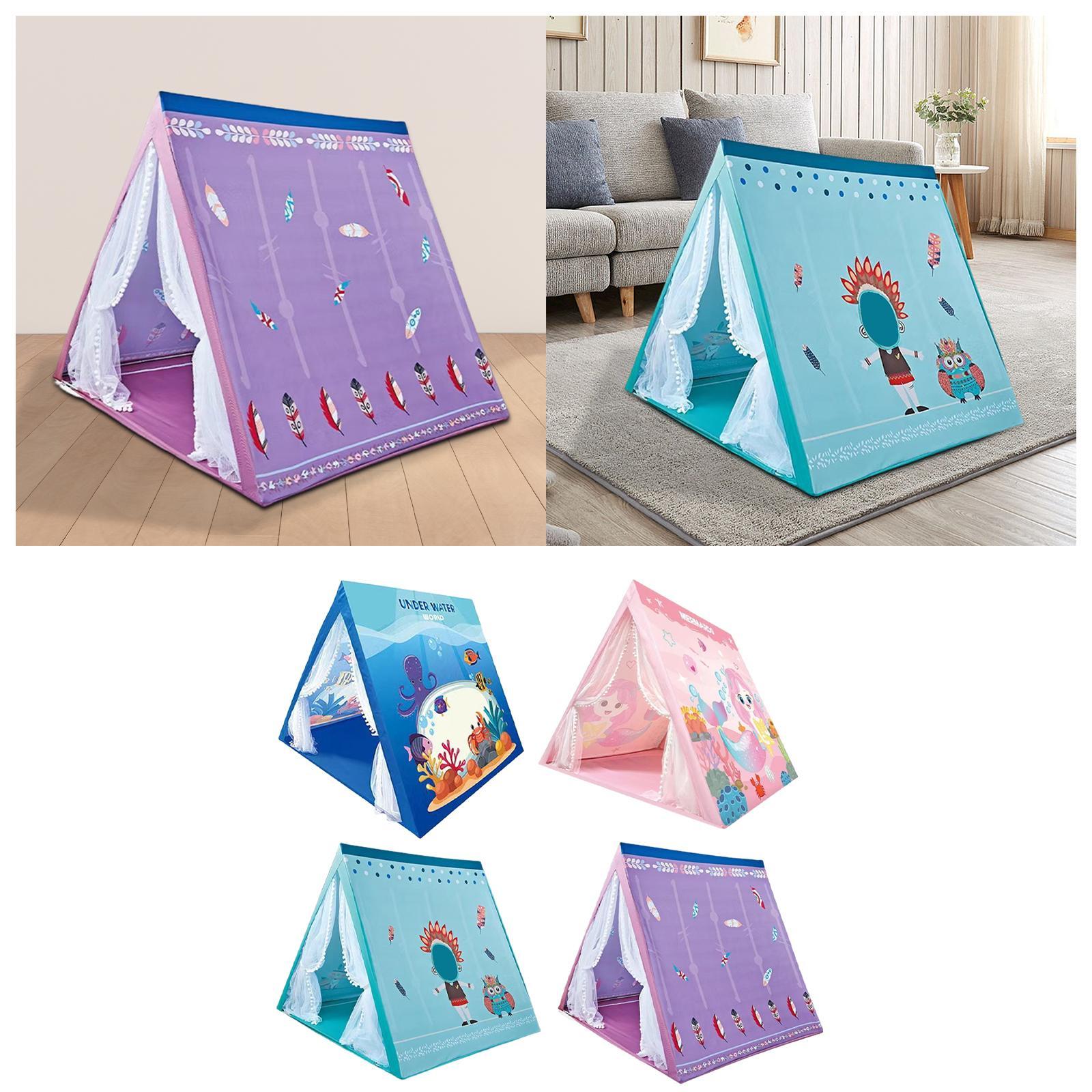 Foldable Children Play Tent Ca - Kids Outdoor Teepee recension och pris
