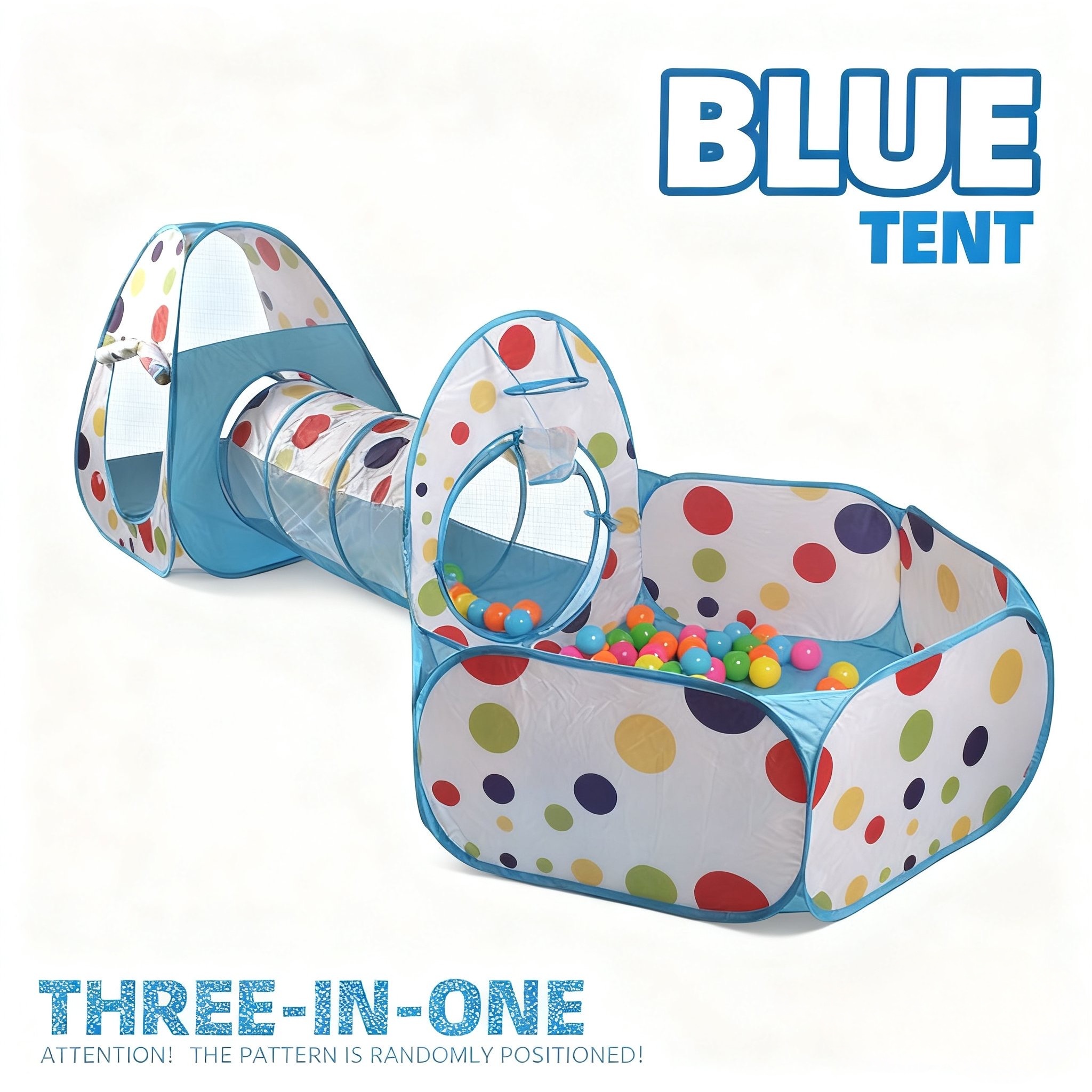Children's Play Tent, Toy Ball - Kids Outdoor Teepee recension och pris
