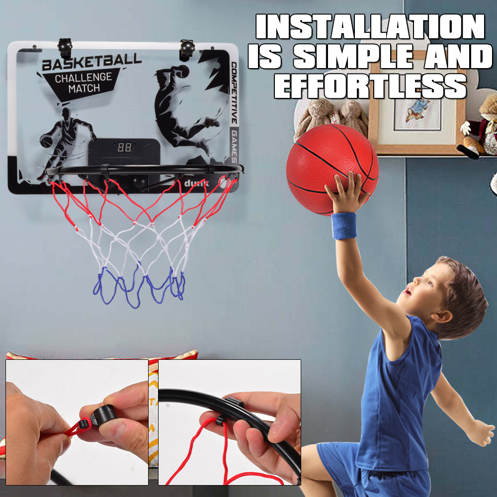 Portable Basketball Kit Can Du - Kids Indoor Outdoor Games recension och pris