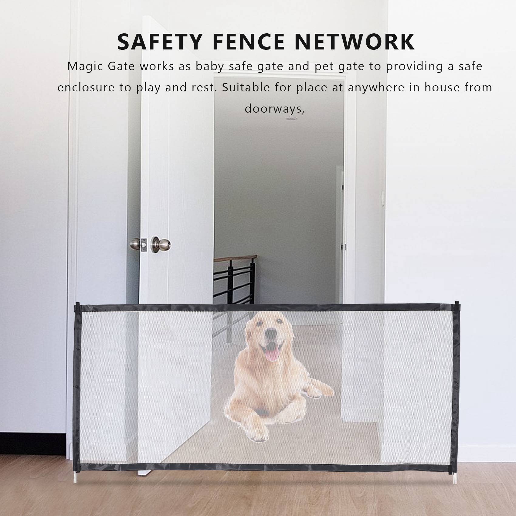 B78B-Magic Gate Portable Foldi - Kids Outdoor Fence recension och pris