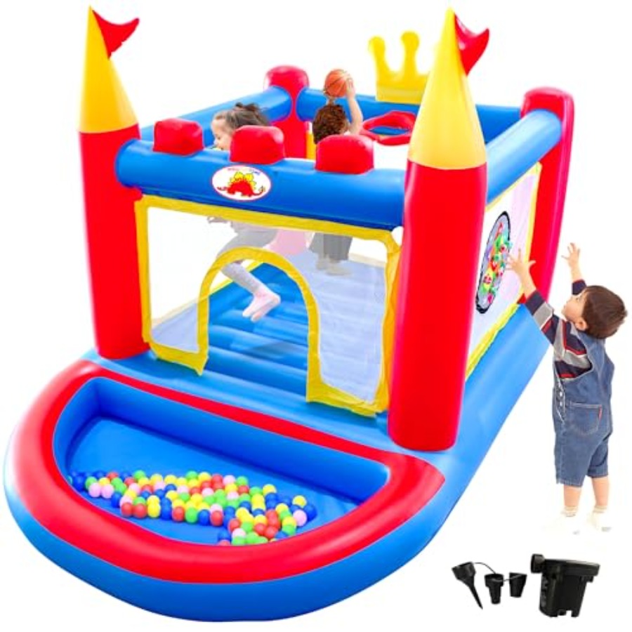 Inflatable Bounce House for in - Kids Outdoor Climber recension och pris