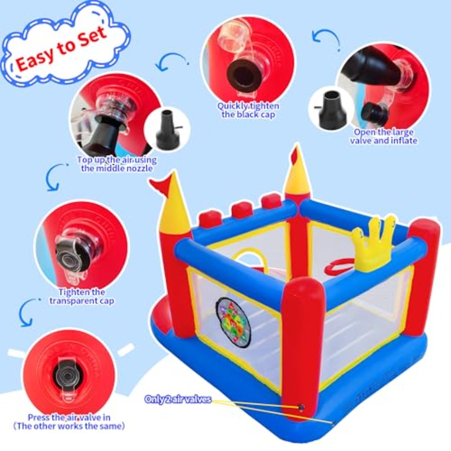 Inflatable Bounce House for in - Kids Outdoor Climber recension och pris
