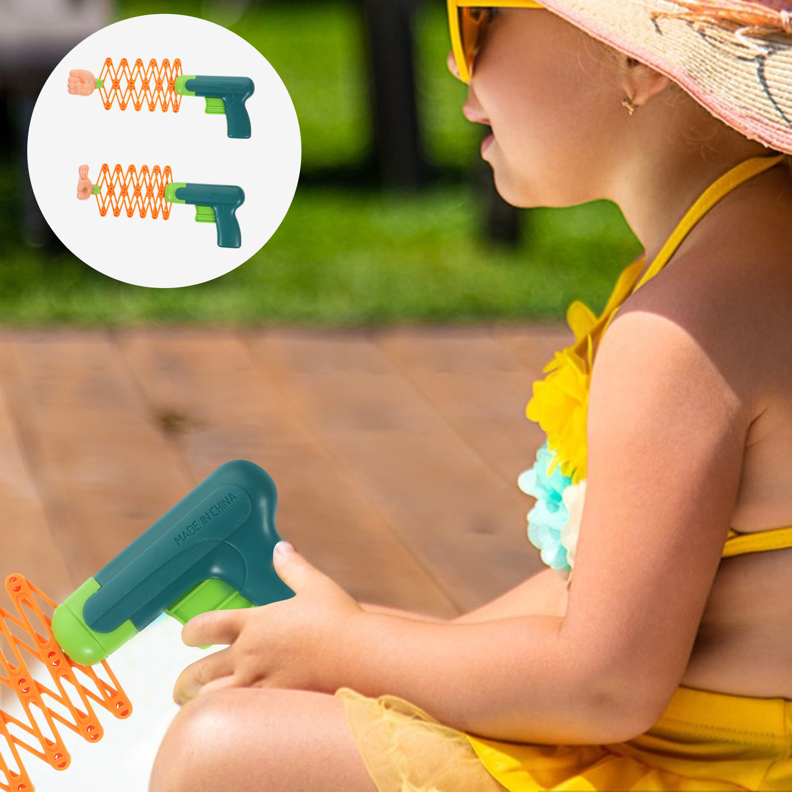 2Pcs Telescopic Spring Fists P - Kids Indoor Outdoor Games recension och pris