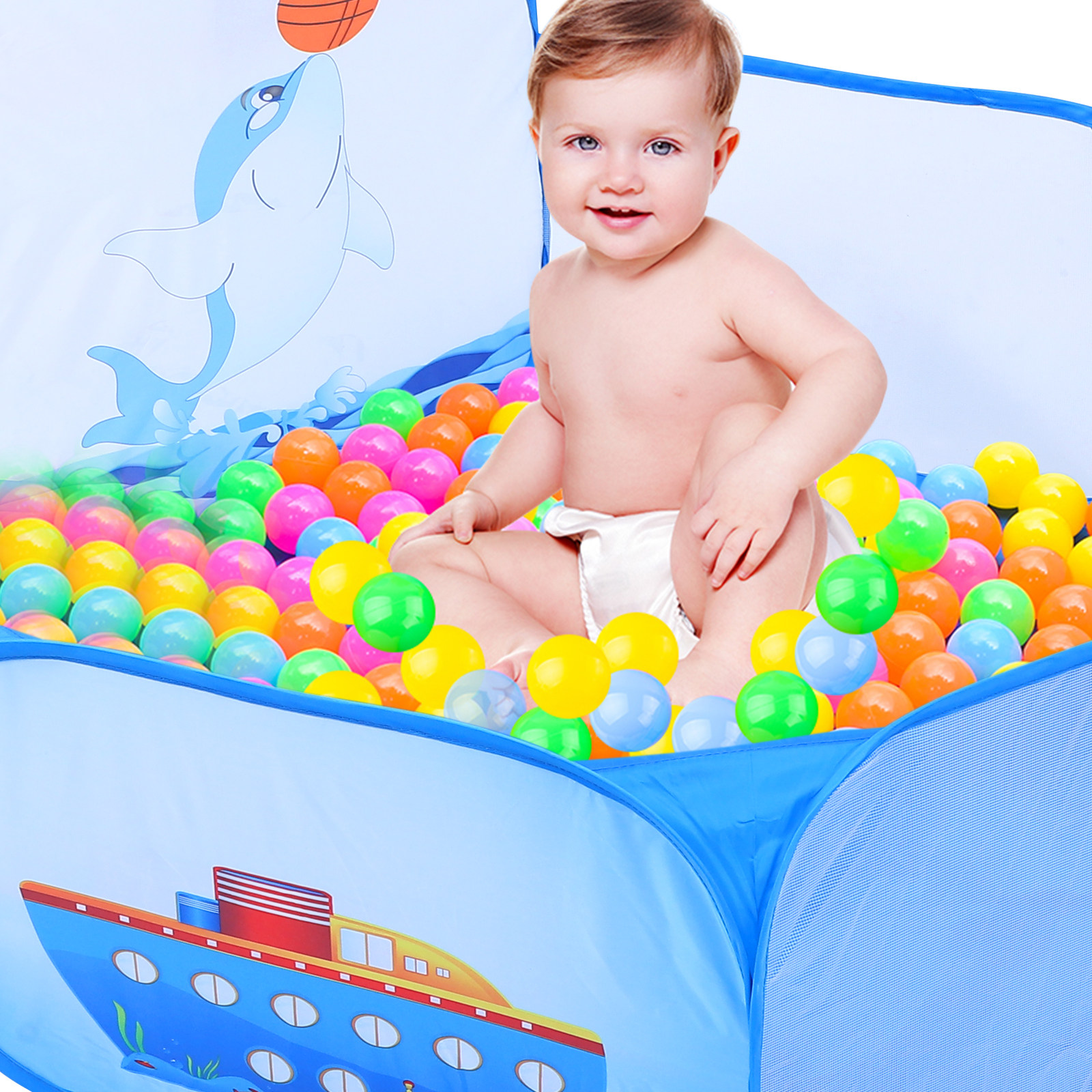 1Pcs Ocean Ball Pool Folding B - Kids Indoor Outdoor Games recension och pris