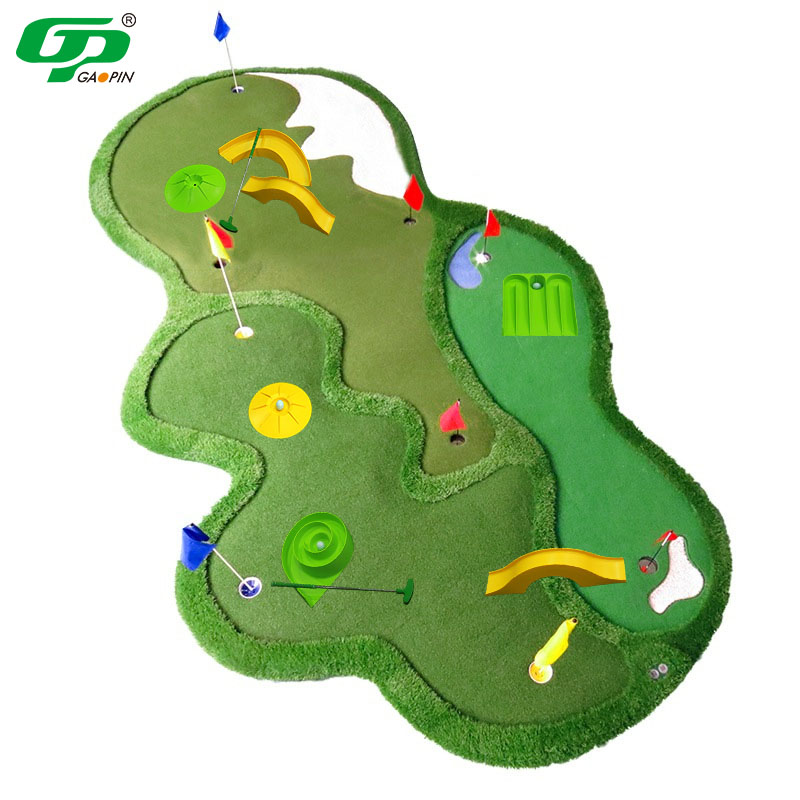 Mini Golf Course Set Indoor/Ou - Kids Indoor Outdoor Games recension och pris