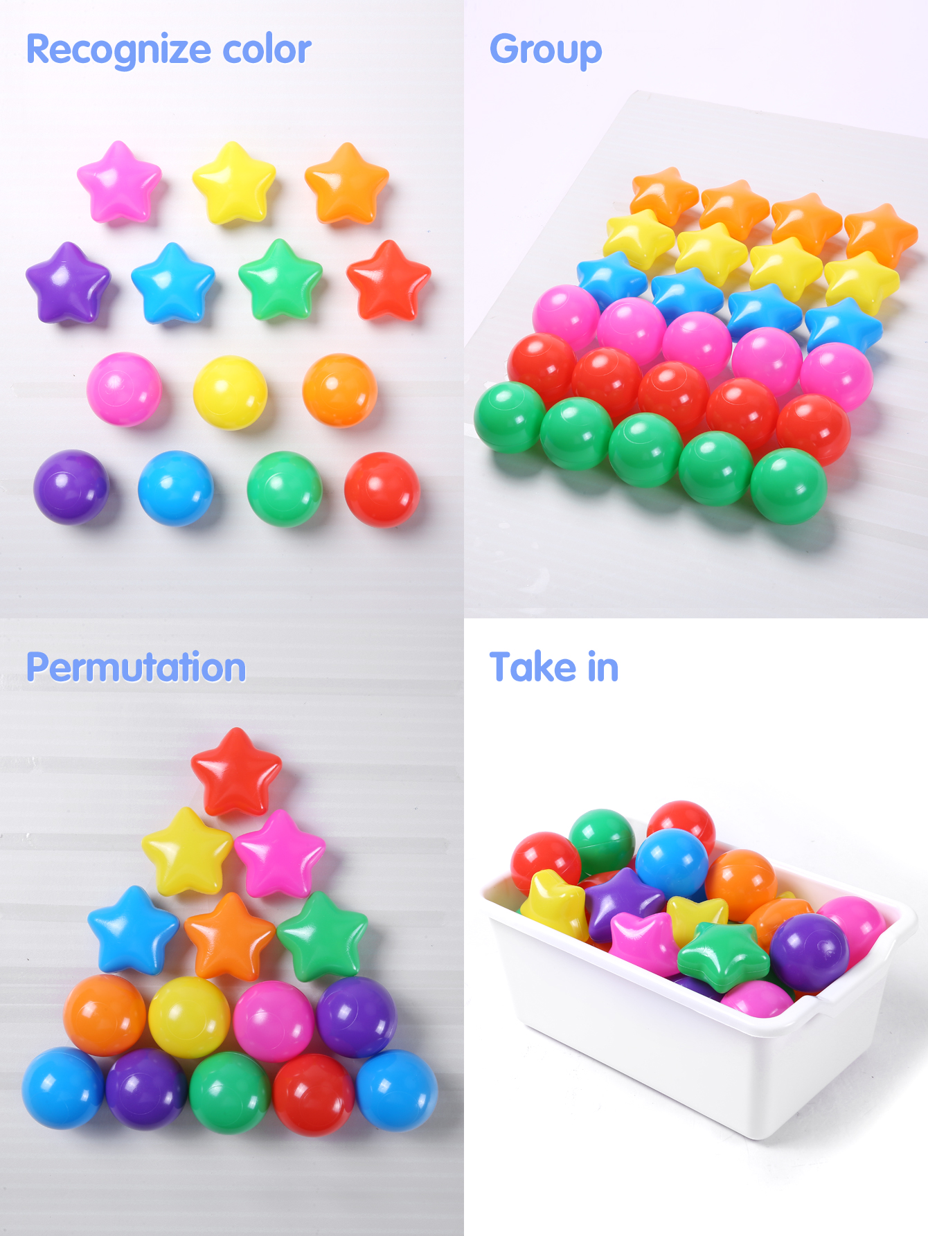 Crush Proof Ball Pit Ball Pack - Kids Outdoor Teepee recension och pris